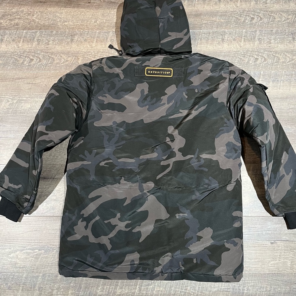 Men’s Size XL Canada Goose Expedition Parka Camo Black Label - Picture 6 of 11